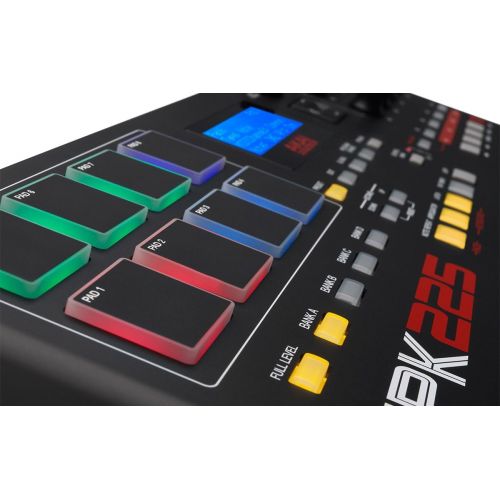  [아마존베스트]Akai Professional MPK225 | Compact 25-Key Semi-Weighted USB MIDI Keyboard Controller Including Core Control From The MPC Workstations