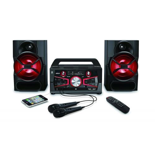  Akai Professional KS5500-BT Karaoke Mini System 150 Watts CD&G with Lightning Effect