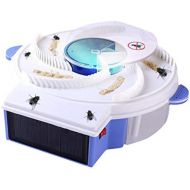 [아마존베스트]Akemaio Fly trap device with trapping food electric flycatcher artifact catcher, solar energy.