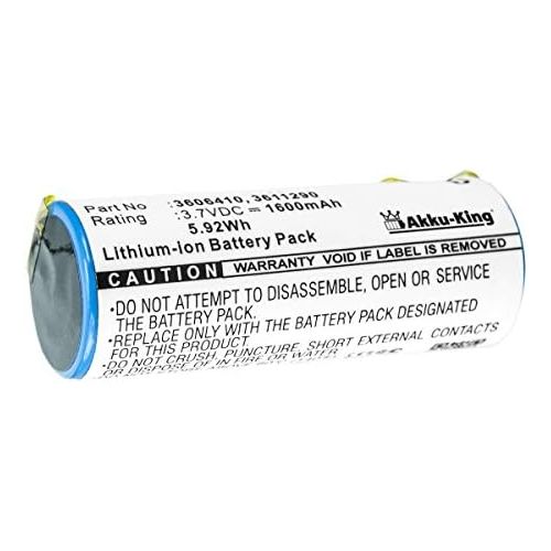  Akku King Battery compatible with Philips Norelco 8892XL, 8894XL 8895XL???Replaces 3606410???Li Ion 1600?mAh