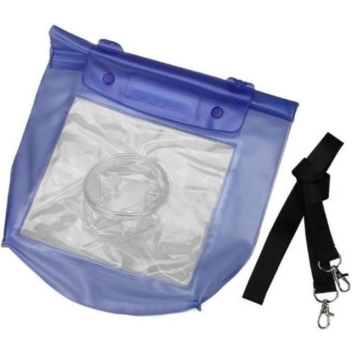  AkoMatial PVC Underwater 20M DSLR SLR Waterproof Housing Camera Case Dry Bag for Canon Nikon(Camera is not Included.) Blue