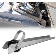 Bow Anchor Roller Bracket Self Launching Heavy Duty/Mount Marine 15in Boat Bow Anchor Roller 304 Stainless Steel Docking Roller for Marine Boat, Withstand Corrosive