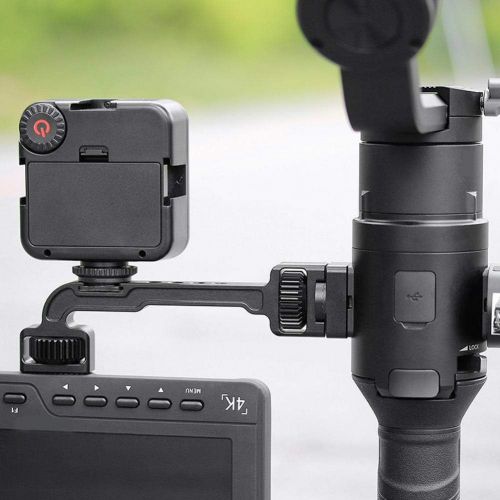  Akozon Camera Extension Bracket AgimbalGear DH11 Multi-functional Gimbal Extension Bracket for DJI RONIN S Aluminum Alloy Extension Monopod Pole for ronin sc monitor mount dji ronin-sc mo