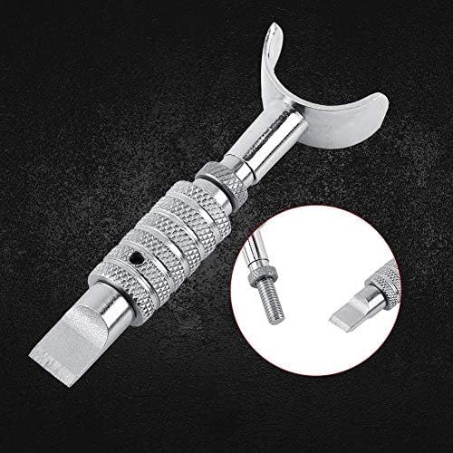  [아마존베스트]Akozon Leather Craft Carving Knife Cut Blade Leather Swivel Blade Leather Hand Cutting Tool Work Tools 360Degree Swivel Adjustable Leather Knife