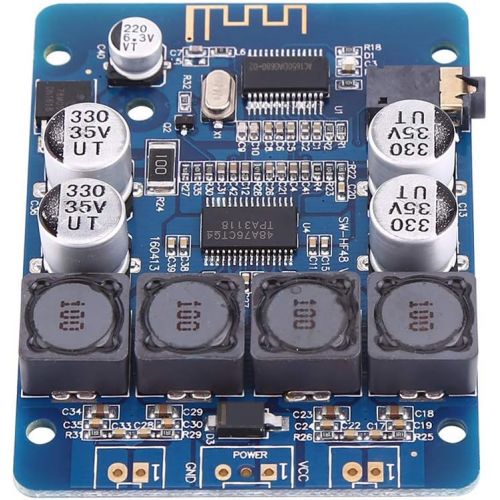  [아마존베스트]-Service-Informationen Bluetooth Board Akozon Digital Amplifier Board TPA3118 30W + 30W 8V ~ 26V DC Dual Channel Bluetooth Digital Amplifier Board Power Amplifier Board Stereo Bluetooth Receiver