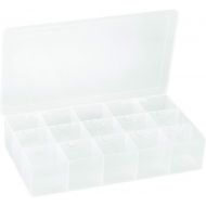[아마존 핫딜] [아마존핫딜]Akro-Mils 96352B Large Utility Box Plastic Storage Case for Small Parts, Clear, 6-Pack