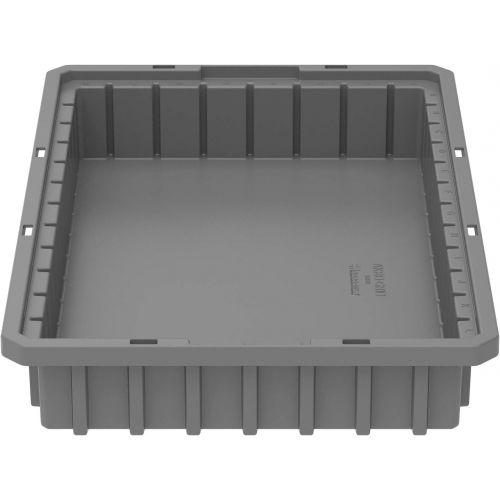  [아마존베스트]Akro-Mils 33162GREY Akro-Grid Dividable Box (12 Pack), Gray