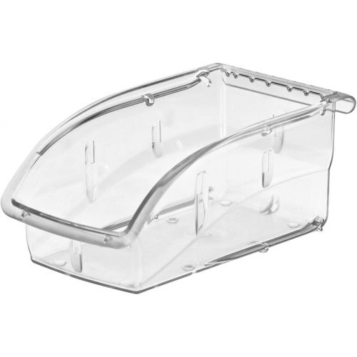  Akro-Mils 305A1 Insight Ultra-Clear Plastic Hanging and Stacking Storage Bin, 5-38-Inch Long by 4-18-Inch Wide by 3-14-Inch Wide, Case of 16