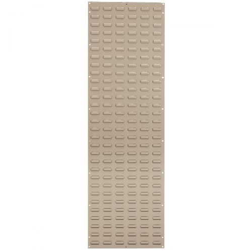  Akro-Mils 30118BEIGE Louvered Wall Panel for Hanging Plastic Storage Bins, 18 x 61, Beige,