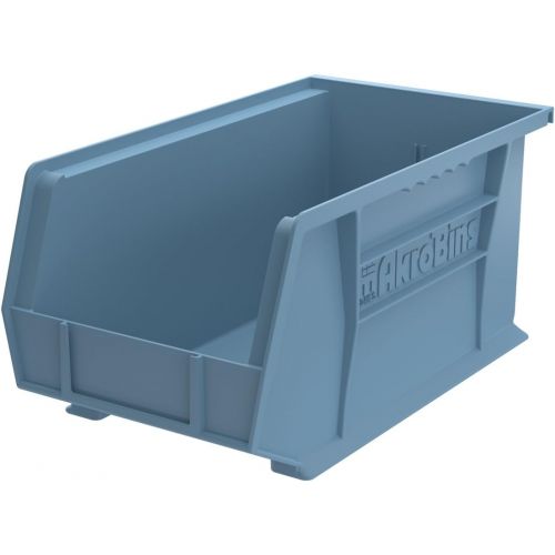  Akro-Mils 30240 Plastic Storage Stacking Hanging Akro Bin, 15-Inch by 8-Inch by 7-Inch, Blue, Case of 12