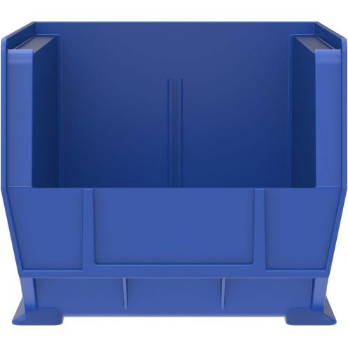  Akro-Mils 30240 Plastic Storage Stacking Hanging Akro Bin, 15-Inch by 8-Inch by 7-Inch, Blue, Case of 12