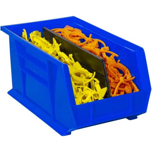  Akro-Mils 30240 Plastic Storage Stacking Hanging Akro Bin, 15-Inch by 8-Inch by 7-Inch, Blue, Case of 12