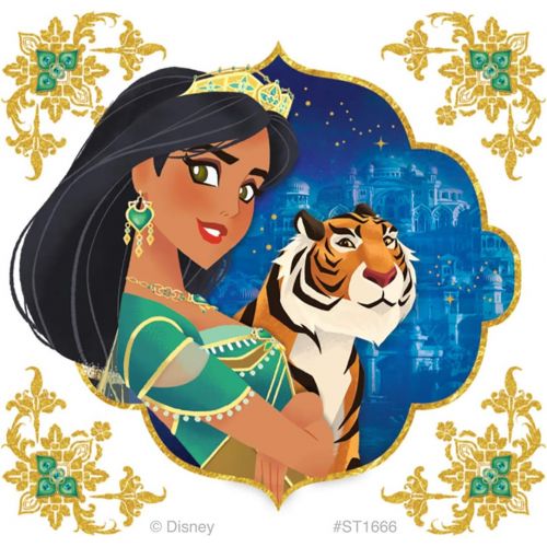  Aladdin: Princess Jasmine Stickers - Toys 100 per Pack