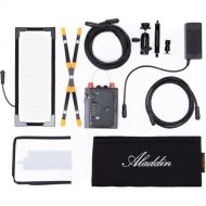 Aladdin Bi-Flex M3 Bi-Color Kit with Gold Mount Battery Plate and Case
