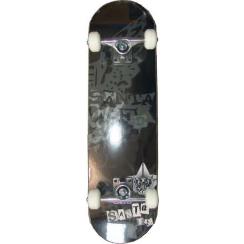  Aladdin Santa Fe Skateboard Komplettboard Black - Profi Board komplett - 8.0 inch