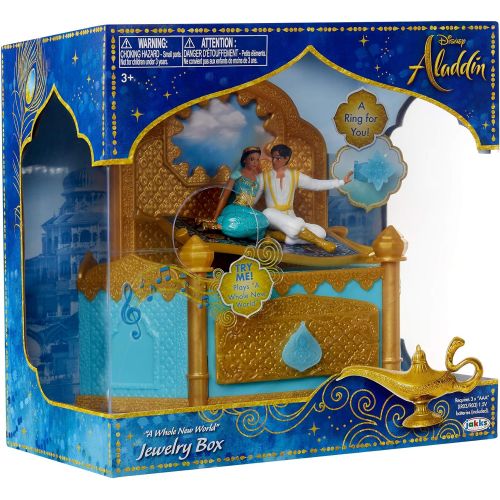  Aladdin Disney Musical Jewelry Box with Ring to Wear