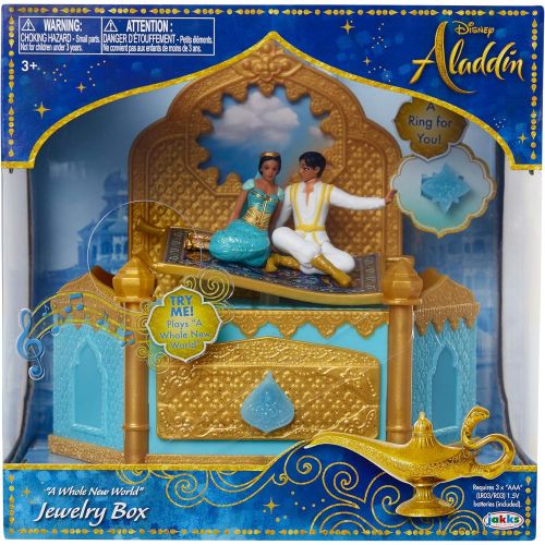  Aladdin Disney Musical Jewelry Box with Ring to Wear