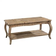Alaterre Austerity Reclaimed Coffee Table, Driftwood
