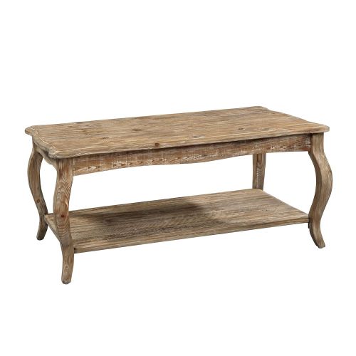  Alaterre Austerity Reclaimed Coffee Table, Driftwood