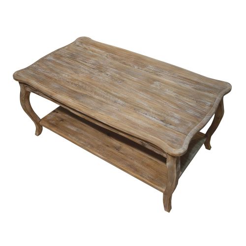  Alaterre Austerity Reclaimed Coffee Table, Driftwood