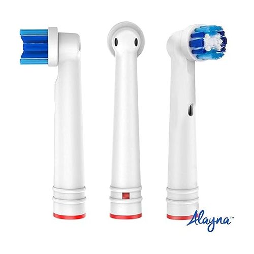  Replacement Brush Heads Compatible with OralB Braun- Pack of 20 Professional Electric Toothbrush Heads- Precision Refills for Oral-b 7000, Clean, Oral B Pro 1000, 9600, 500, 3000, 8000, Vitality Plus!