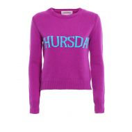Alberta Ferretti Rainbow Week Thursday sweater