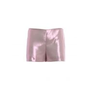 Alberta Ferretti Shimmering silk blend shorts