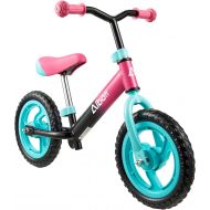 [아마존베스트]Albott Balance Bike 12 Toddler Training Bike for 18 Months, 2, 3, 4, 5 Year Old Kids Lightweight Contrast Color No Pedal Bicycle with Adjustable Seat and Airless Tire
