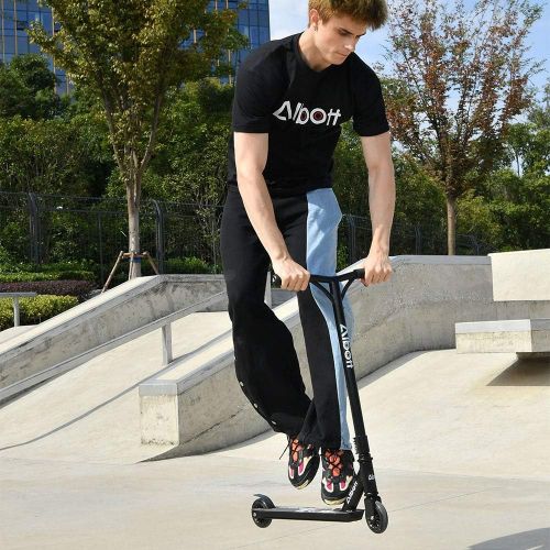  Albott Pro Stunt Scooter Complete Trick Scooters Aluminum Entry Level Freestyle Kick Scooters for Kids 8 Years and Up, Boys, Children, Teens