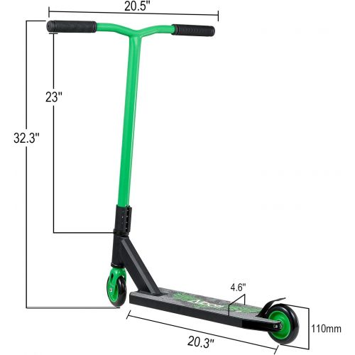  Albott Pro Scooters Stunt Scooter for Kids, Children, Youth- Perfect for Beginners Boys & Girls - Best Trick Scooter for BMX Freestyle Tricks