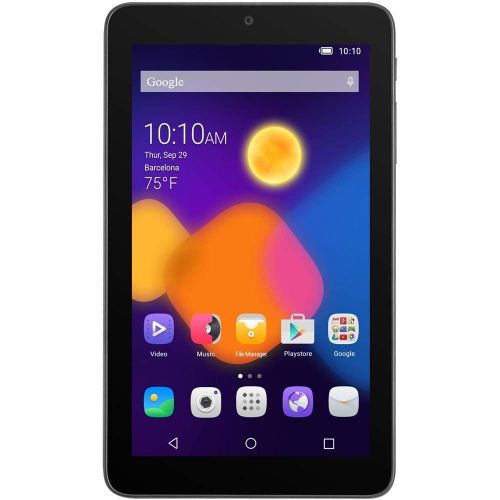  Alcatel One Touch Pixi 4 7-Inch Tablet - (Quad Core 1.3 GHz Processor, 1 GB RAM, 1 GB HDD, Android 5.0 WiFi -Black