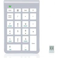[아마존베스트]Alcey 22 Keys Numeric Keypad with 2.4 GHz Mini USB Receiver