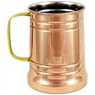 [아마존베스트]Copper German Beer Stein - Handcrafted Copper Antique Large Beer Stein Mug, Best Copper Tankard Mug Gift For Beer Or Moscow Mule Lover - Capacity 20 OZ by Alchemade