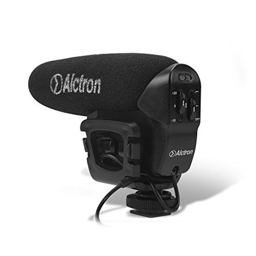  Alctron vm6 Video Mic GO Lightweight On-Camera Microphone Recording Mic Dslr Camera condenser Microphone for Nikon Canon Camcorder