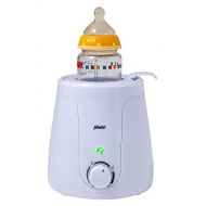 Alecto BW-70 Baby Flaschenwarmer zum Erwarmen und Auftauen mit stufenlos einstellbare Temperatur und LED indikation