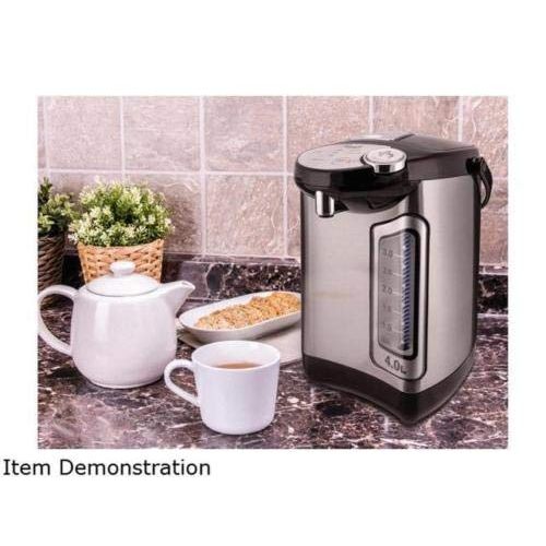  Alek...Shop All Day Water Hot Boiler Electric Pot Warmer 4 Liter Steel Dispenser Stainless, Home Kitchen And Coffee