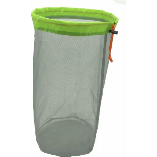  Alemon Stuff Sack Set of 3 Lightweight Nylon Mesh Drawstring Storage Bag for Travelling Hiking