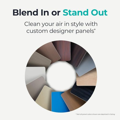  Alen BreatheSmart Customizable Air Purifier with HEPA-Pure Filter for Allergies and Dust (Maple, 1-Pack)