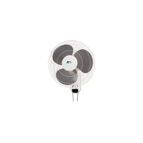  Alera Wall Mount Fan, 3-Speed, White