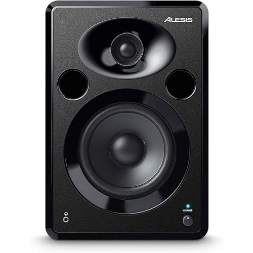  Alesis Elevate 5 MKII | Powered Desktop Studio Speakers for Home Studios/Video-Editing/Gaming and Mobile Devices
