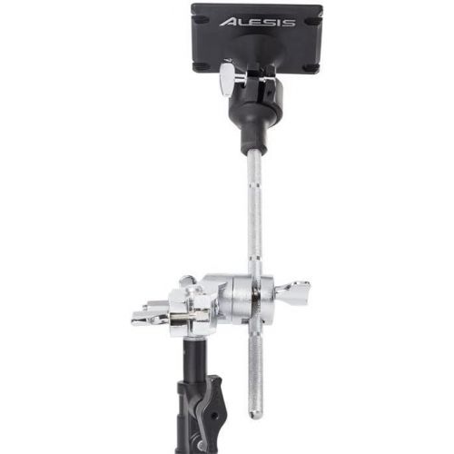  Alesis Sample Pad Pro + Multipad Clamp - Percussion and Sample-Triggering Instrument With Dual Zone Rubber Pads and Mounting System With Boom Arm