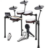 Alesis Nitro Max 8-Piece Electronic Drum Kit with Mesh Heads and Bluetooth