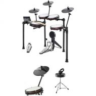 Alesis Nitro Max 8-Piece Electronic Drum Kit with Add-On Pack and Accessories