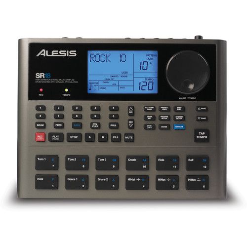  Alesis SR-18 Portable Drum Machine