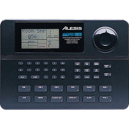  Alesis SR-16 24-Bit Stereo Drum Machine with Dynamic Articulation