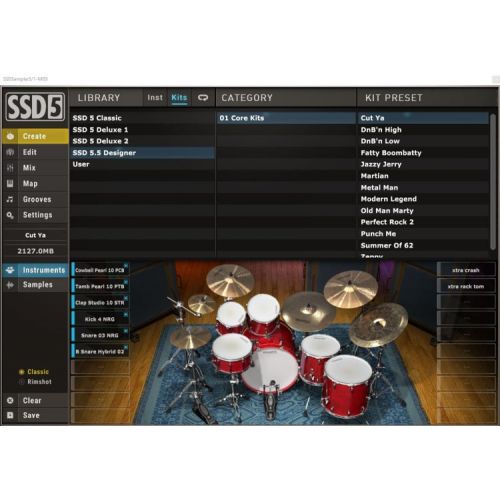  Alesis Surge Special Edition Mesh Electronic Drum Set and Steven Slate Virtual Drum Software Plug-in Bundle