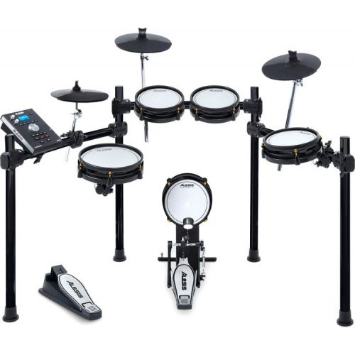  Alesis Command Mesh Special Edition Double Bass Pedal Essentials Bundle