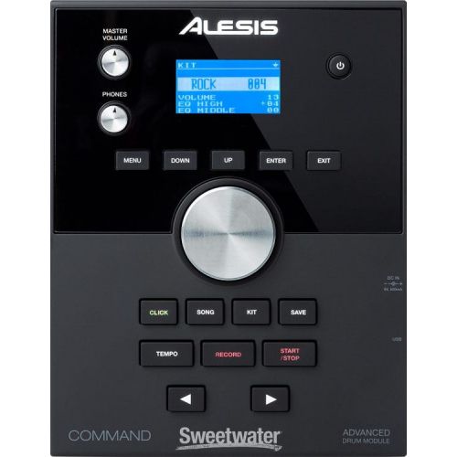  Alesis Command Mesh Special Edition Double Bass Pedal Essentials Bundle