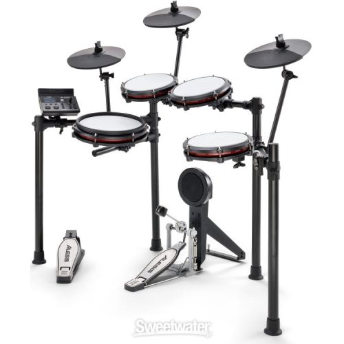  Alesis Nitro Max Mesh Electronic Drum Set and Steven Slate Drums SSD5 Virtual Drum Instrument Plug-in