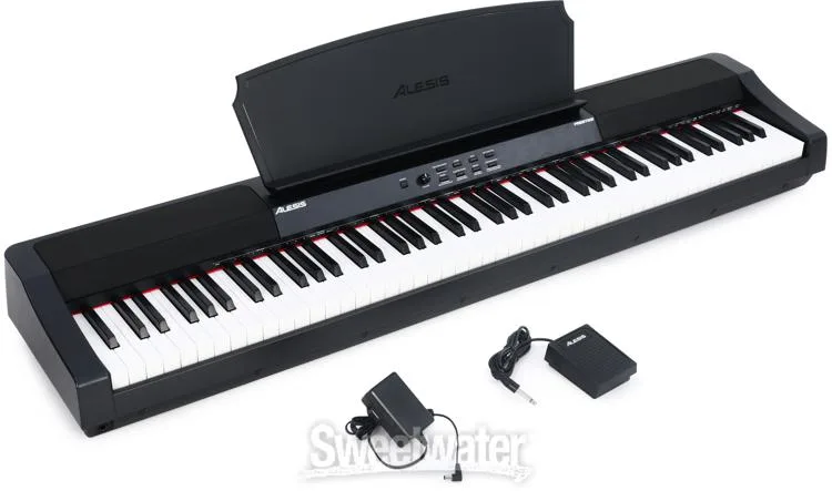  Alesis Prestige 88-key Digital Piano w/ Graded Hammer-action Keys Essentials Bundle